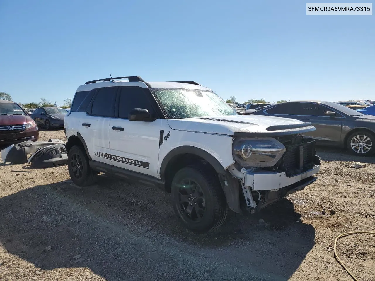 2021 Ford Bronco Sport VIN: 3FMCR9A69MRA73315 Lot: 73388514