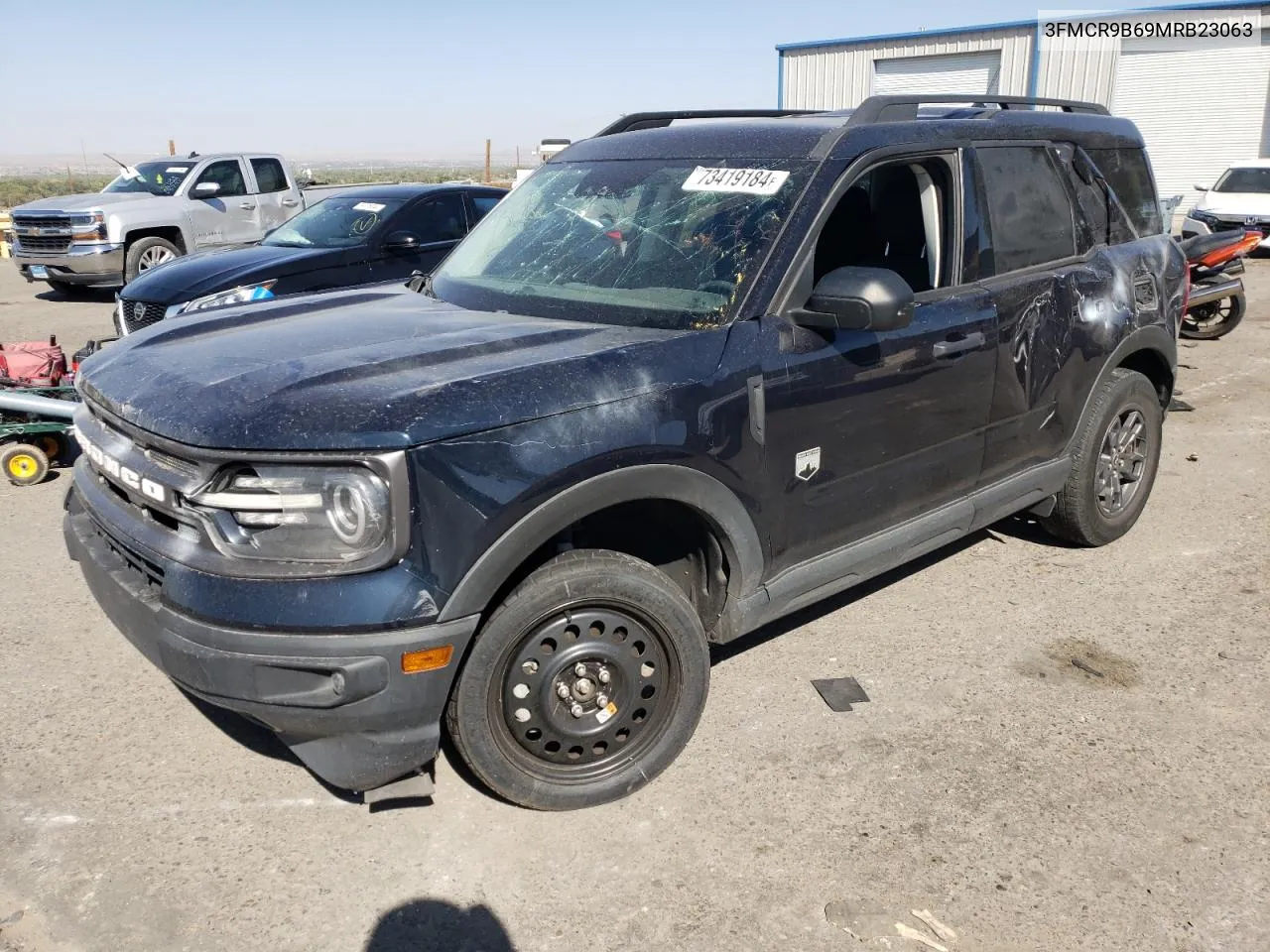 2021 Ford Bronco Sport Big Bend VIN: 3FMCR9B69MRB23063 Lot: 73419184