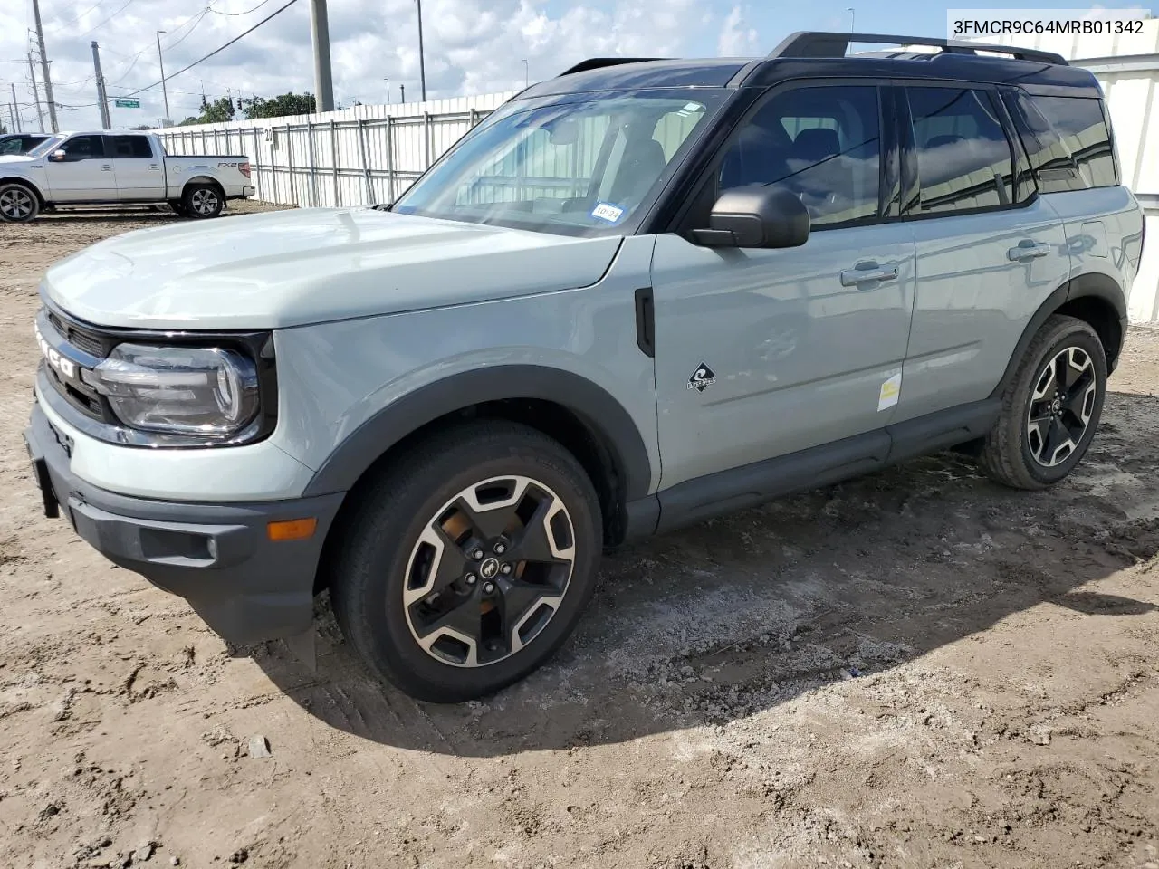 3FMCR9C64MRB01342 2021 Ford Bronco Sport Outer Banks