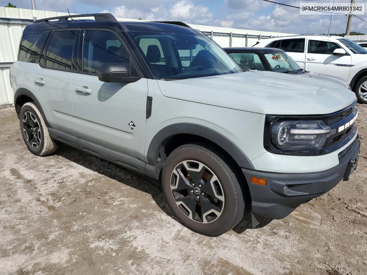 2021 Ford Bronco Sport Outer Banks VIN: 3FMCR9C64MRB01342 Lot: 73854494