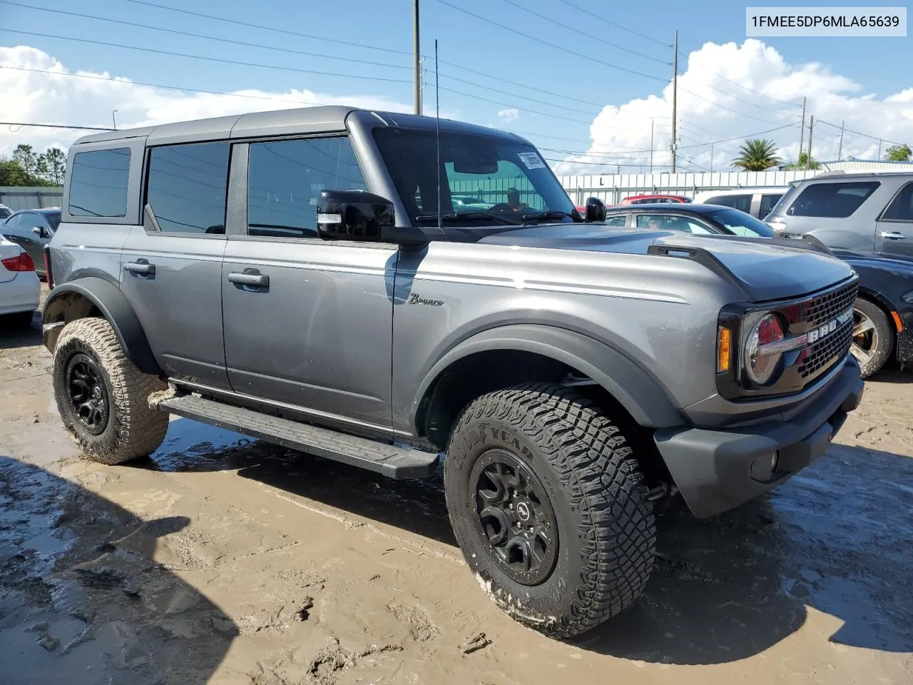 2021 Ford Bronco Base VIN: 1FMEE5DP6MLA65639 Lot: 73866564