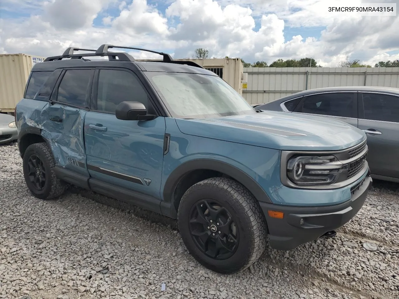 2021 Ford Bronco Sport First Edition VIN: 3FMCR9F90MRA43154 Lot: 73908614