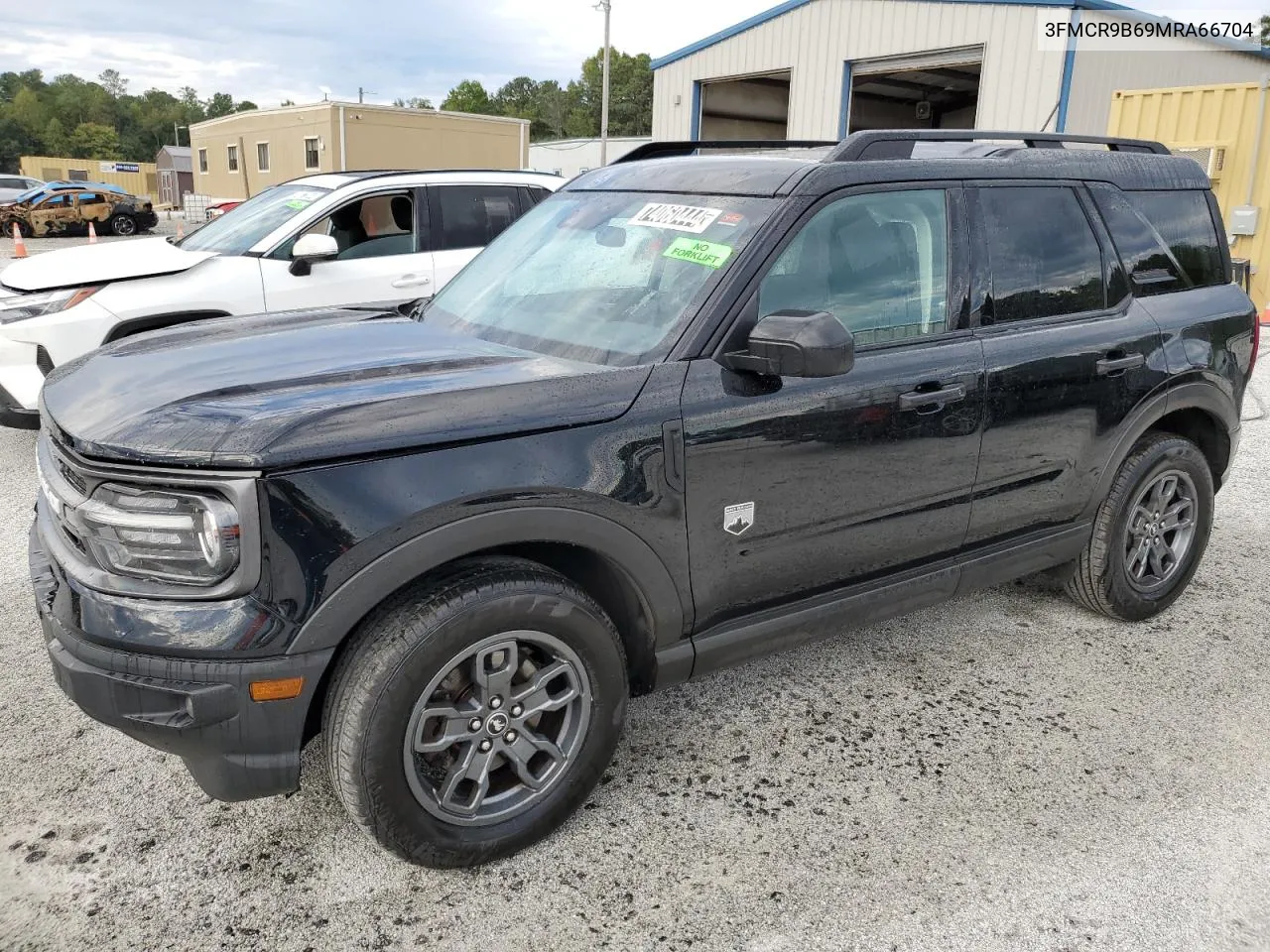 2021 Ford Bronco Sport Big Bend VIN: 3FMCR9B69MRA66704 Lot: 74060444