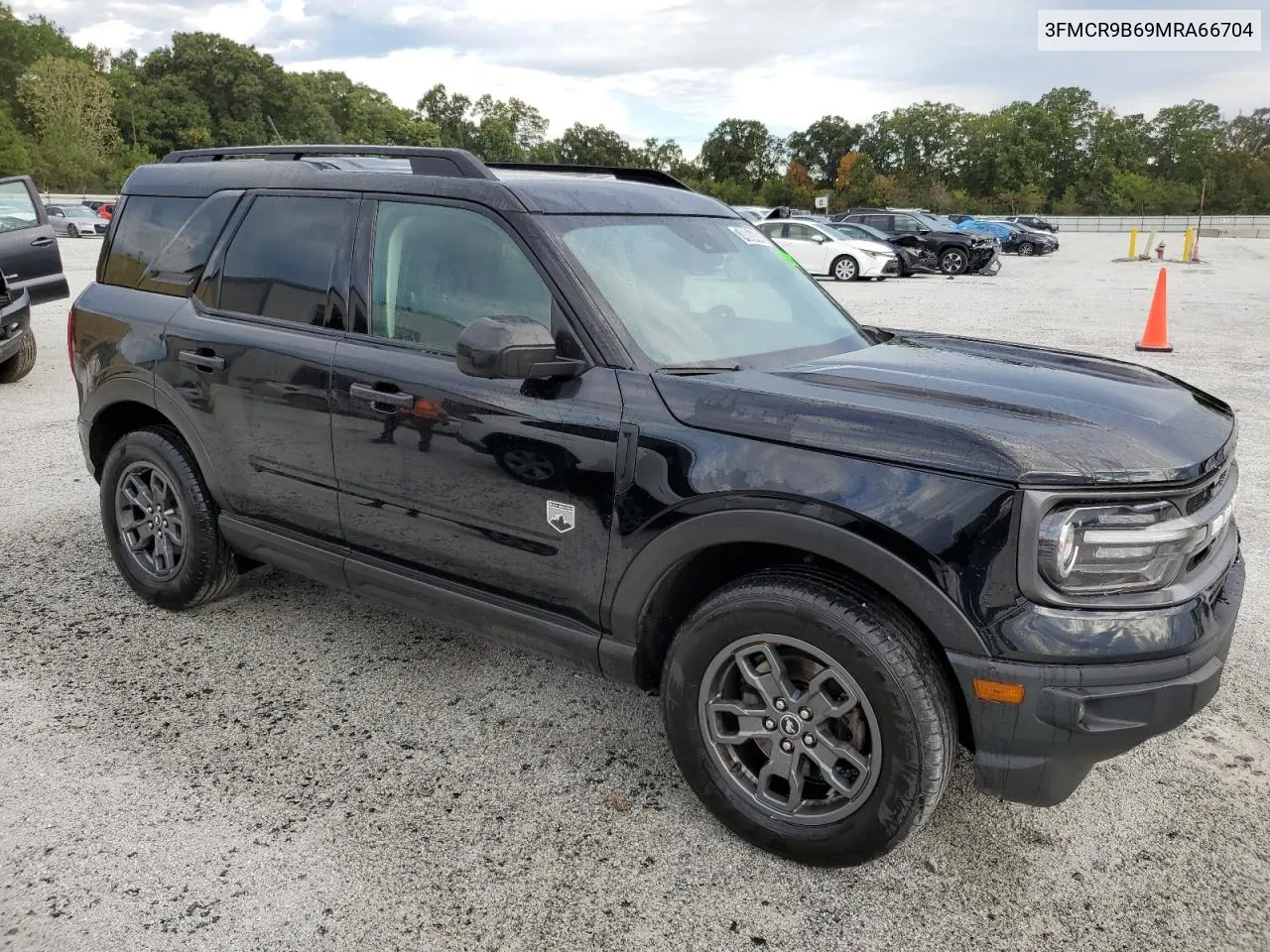 2021 Ford Bronco Sport Big Bend VIN: 3FMCR9B69MRA66704 Lot: 74060444