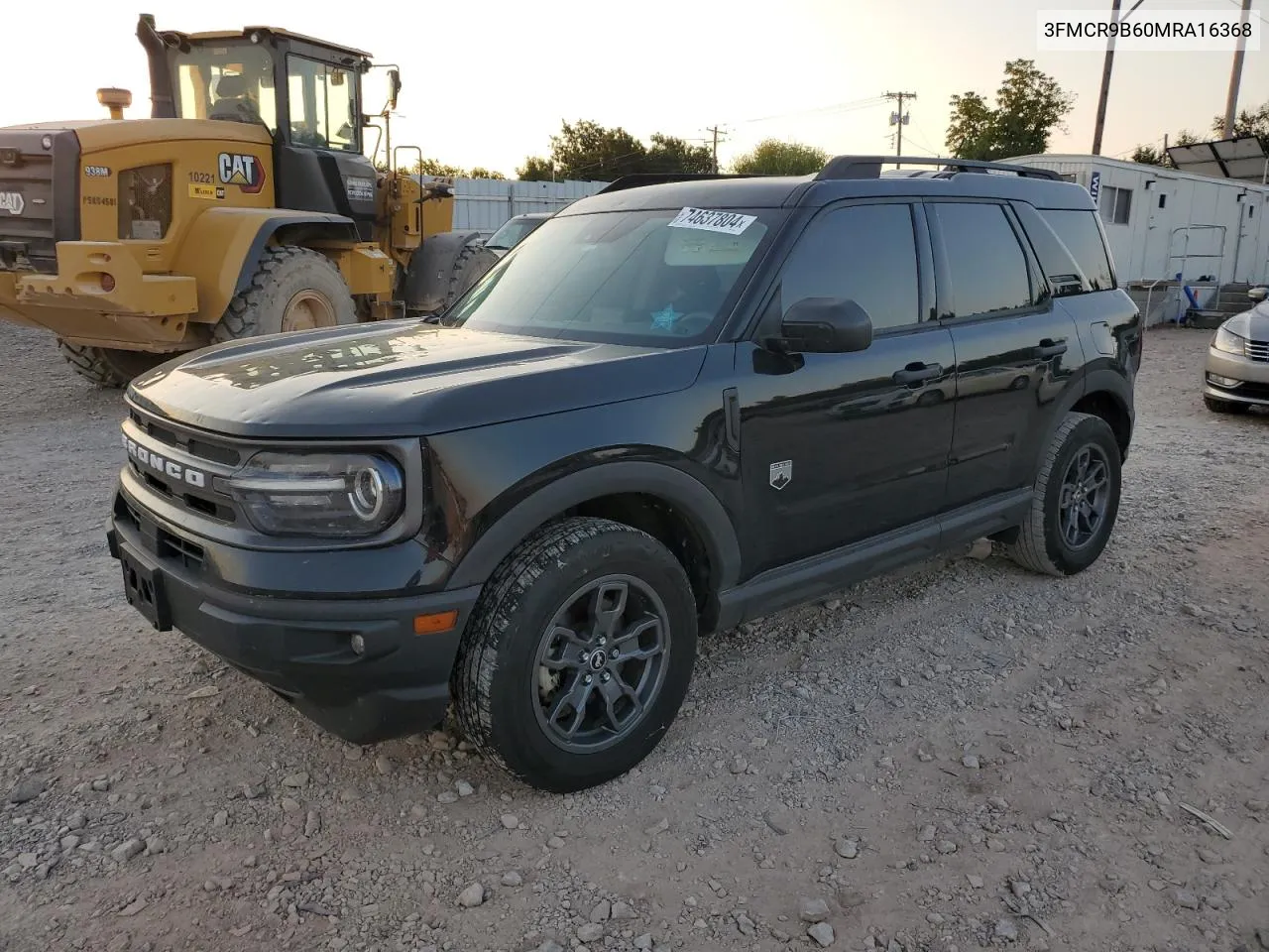 2021 Ford Bronco Sport Big Bend VIN: 3FMCR9B60MRA16368 Lot: 74637804