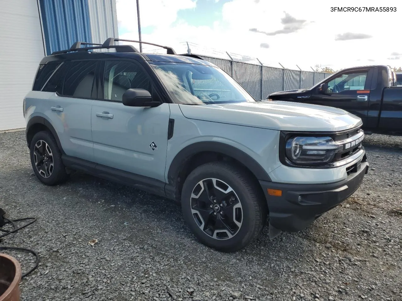 2021 Ford Bronco Sport Outer Banks VIN: 3FMCR9C67MRA55893 Lot: 74661964