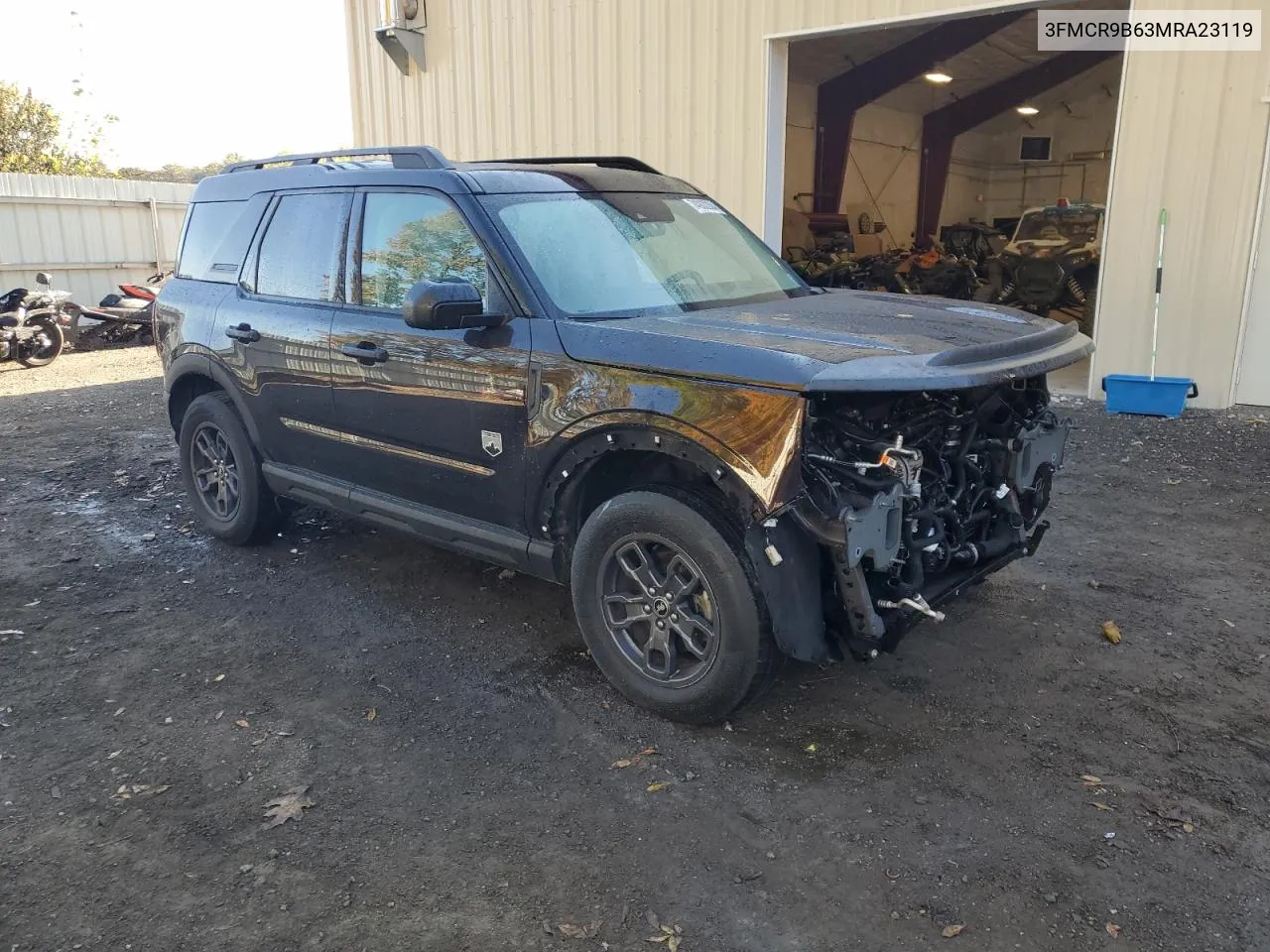 2021 Ford Bronco Sport Big Bend VIN: 3FMCR9B63MRA23119 Lot: 74903204