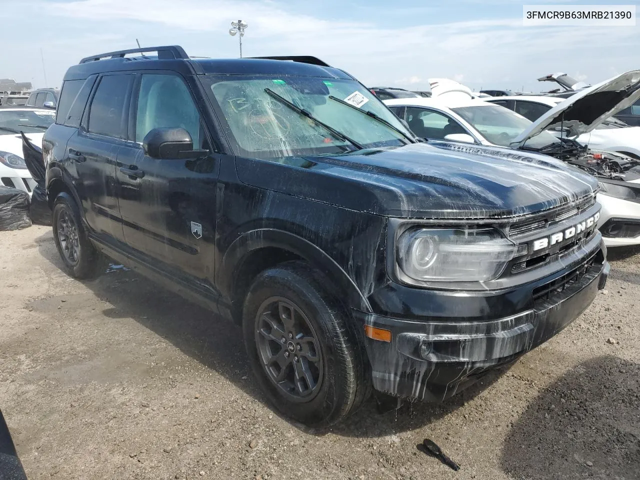 2021 Ford Bronco Sport Big Bend VIN: 3FMCR9B63MRB21390 Lot: 75022274