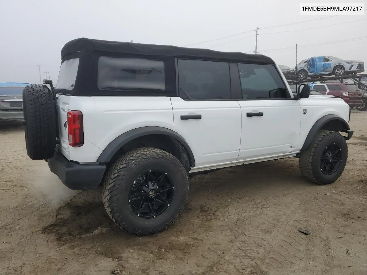 2021 Ford Bronco Base VIN: 1FMDE5BH9MLA97217 Lot: 75086904