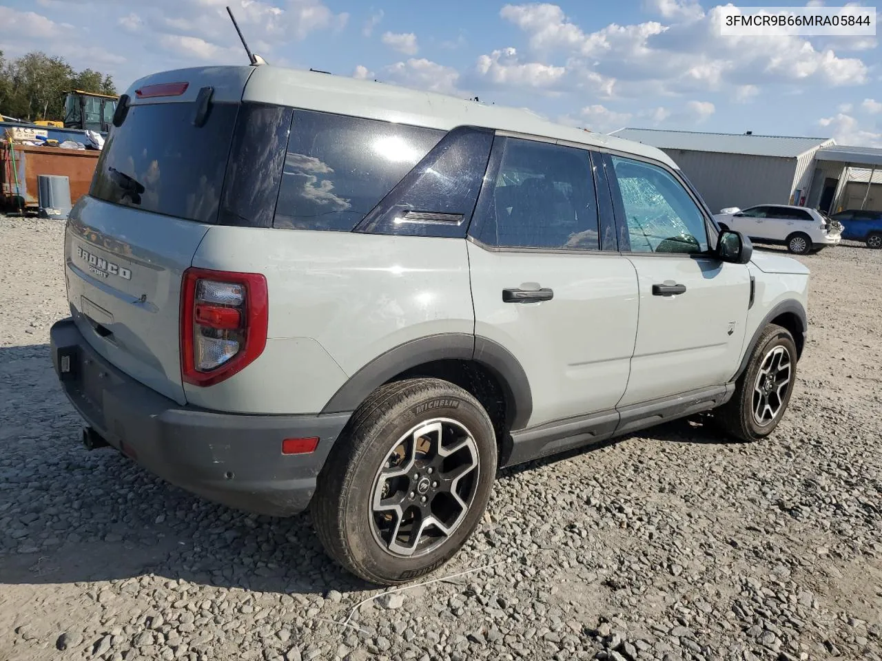 2021 Ford Bronco Sport Big Bend VIN: 3FMCR9B66MRA05844 Lot: 75088414