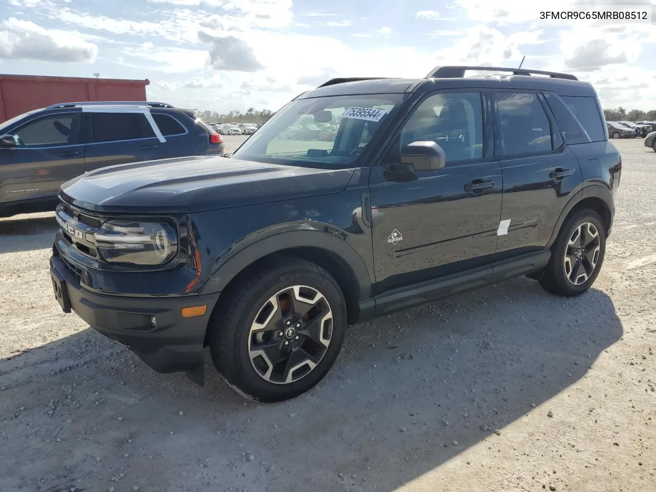 2021 Ford Bronco Sport Outer Banks VIN: 3FMCR9C65MRB08512 Lot: 75395544