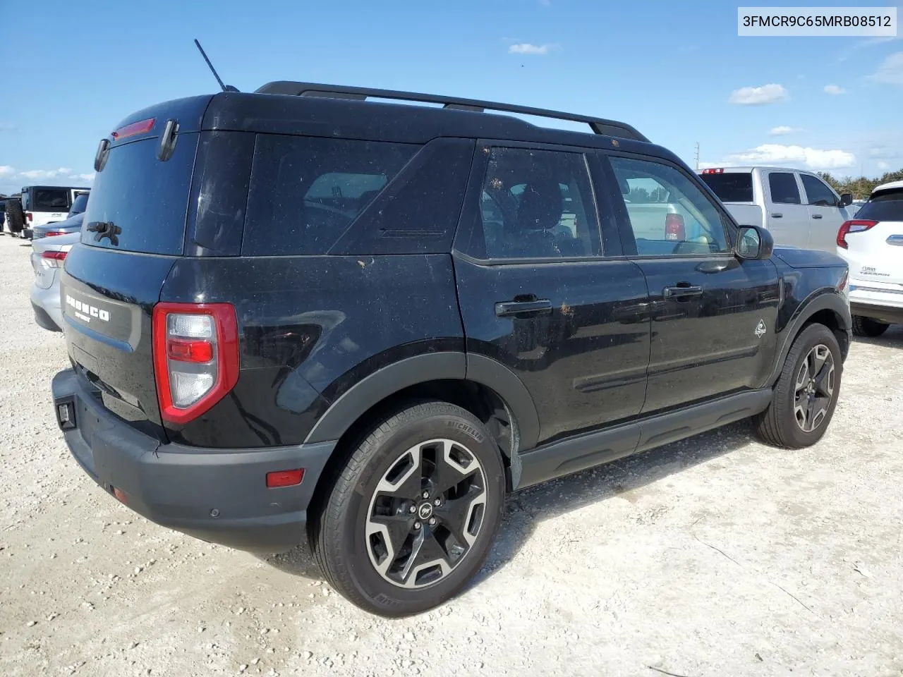 2021 Ford Bronco Sport Outer Banks VIN: 3FMCR9C65MRB08512 Lot: 75395544