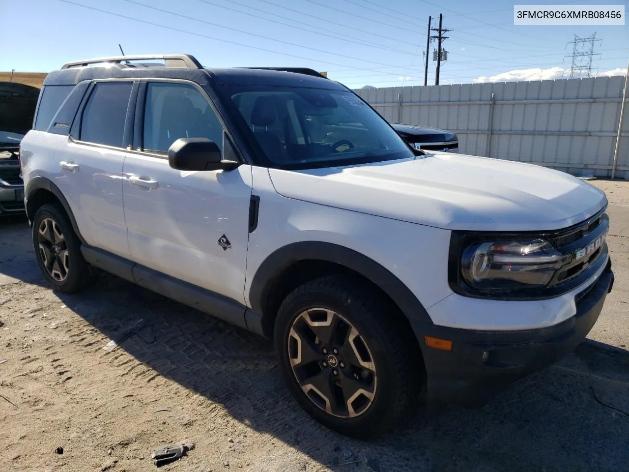 2021 Ford Bronco Sport Outer Banks VIN: 3FMCR9C6XMRB08456 Lot: 75555764