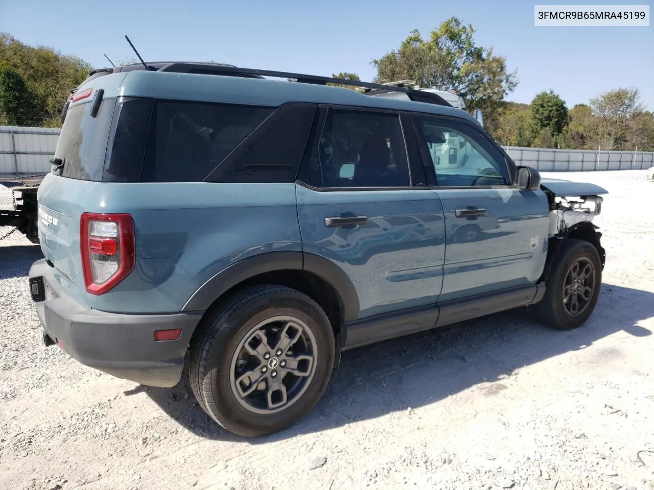 2021 Ford Bronco Sport Big Bend VIN: 3FMCR9B65MRA45199 Lot: 76008054