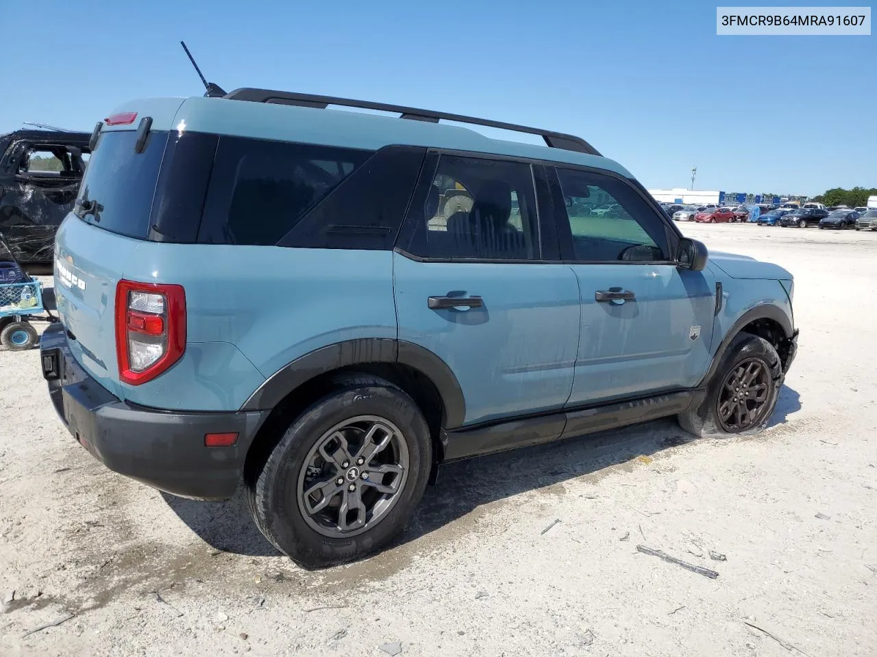 2021 Ford Bronco Sport Big Bend VIN: 3FMCR9B64MRA91607 Lot: 76043084