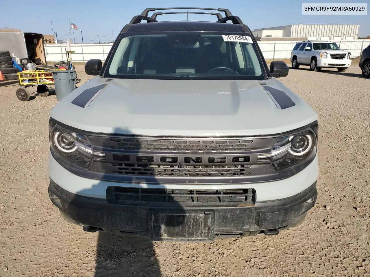 2021 Ford Bronco Sport First Edition VIN: 3FMCR9F92MRA50929 Lot: 76170684