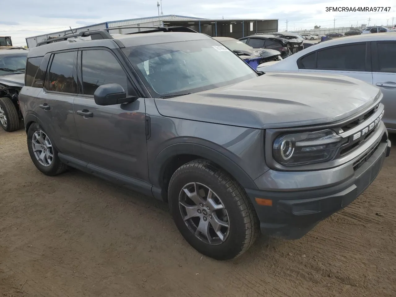 2021 Ford Bronco Sport VIN: 3FMCR9A64MRA97747 Lot: 76178964