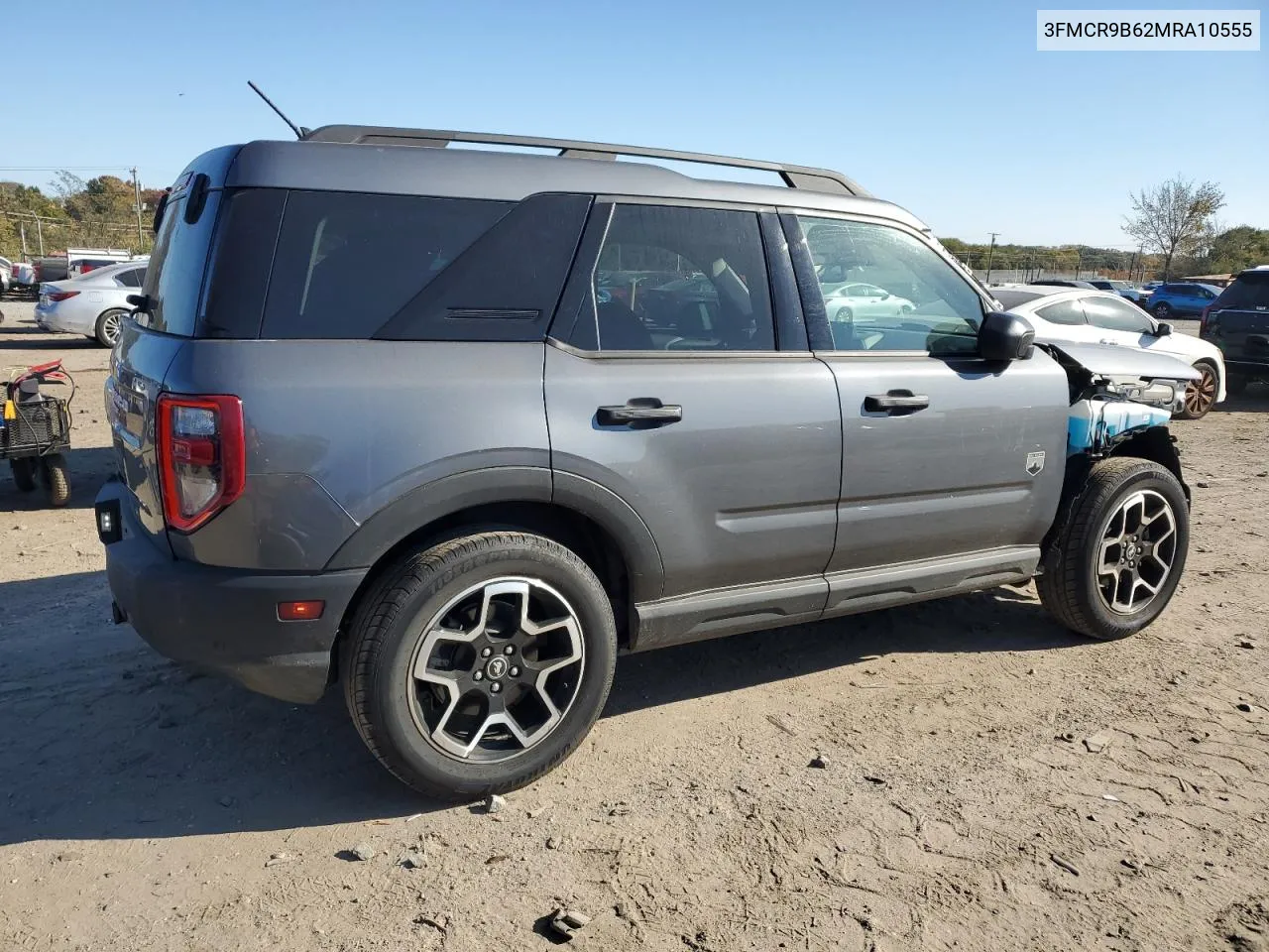 2021 Ford Bronco Sport Big Bend VIN: 3FMCR9B62MRA10555 Lot: 76250274