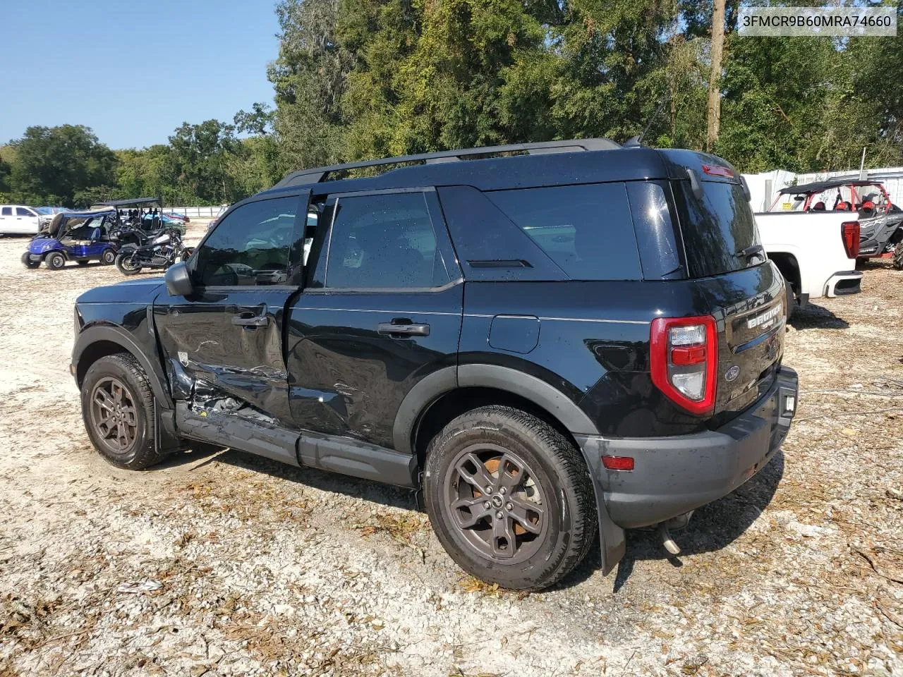 2021 Ford Bronco Sport Big Bend VIN: 3FMCR9B60MRA74660 Lot: 76258644