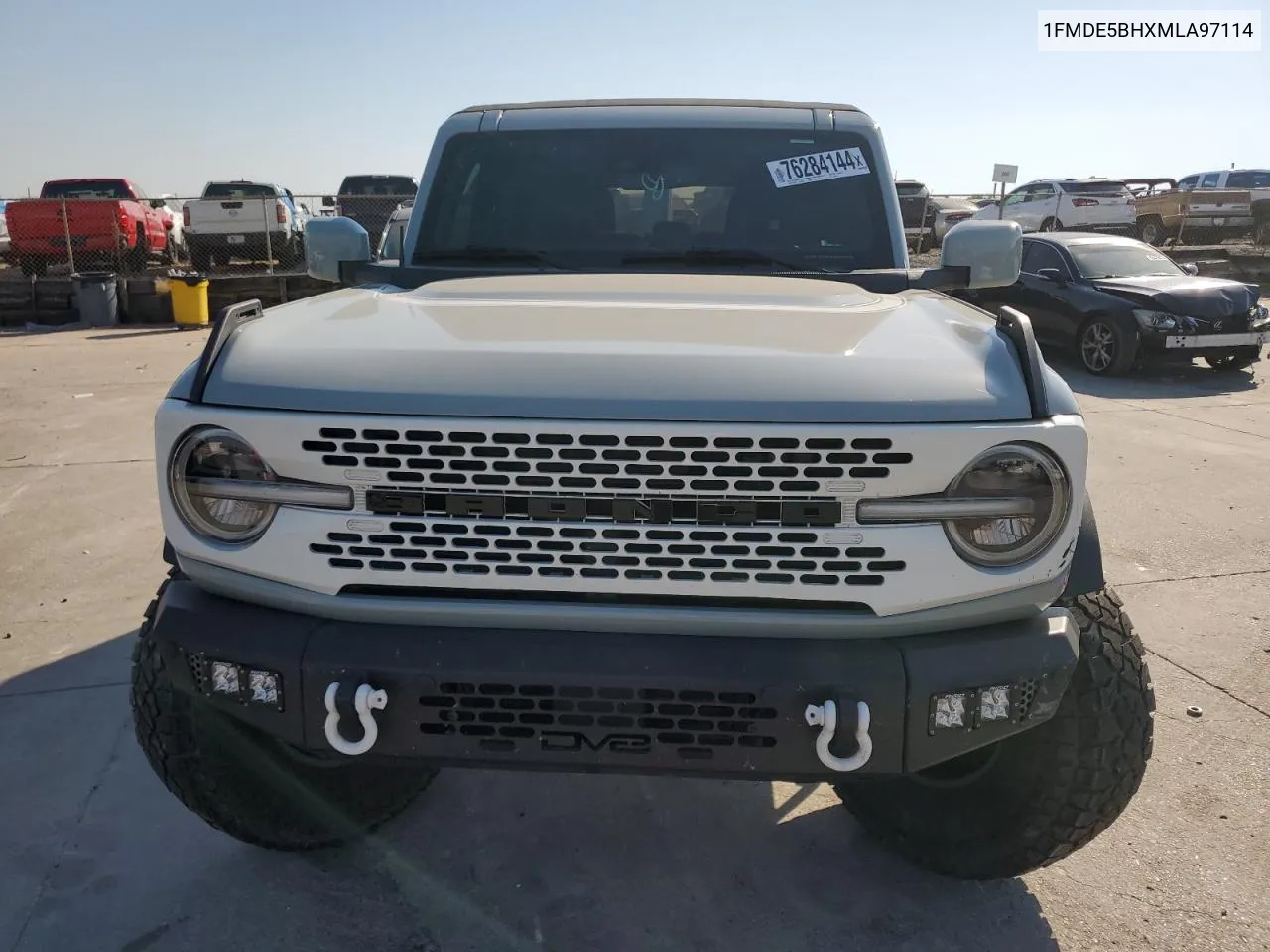 2021 Ford Bronco Base VIN: 1FMDE5BHXMLA97114 Lot: 76284144