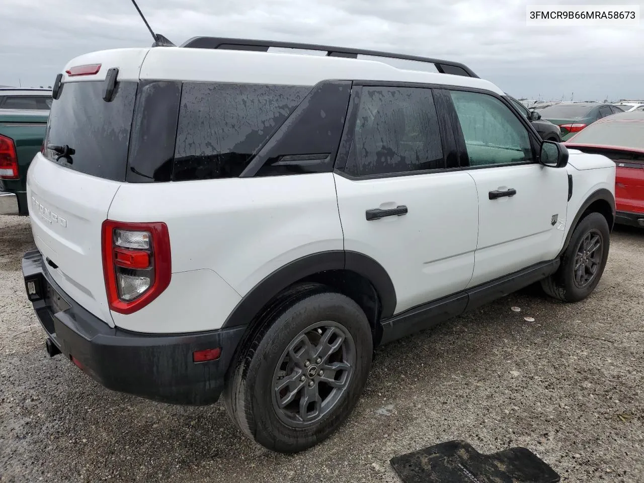 2021 Ford Bronco Sport Big Bend VIN: 3FMCR9B66MRA58673 Lot: 76386434