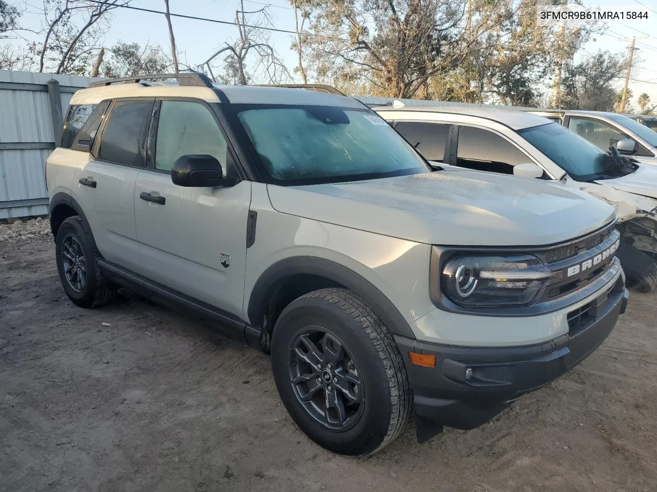 2021 Ford Bronco Sport Big Bend VIN: 3FMCR9B61MRA15844 Lot: 76457454