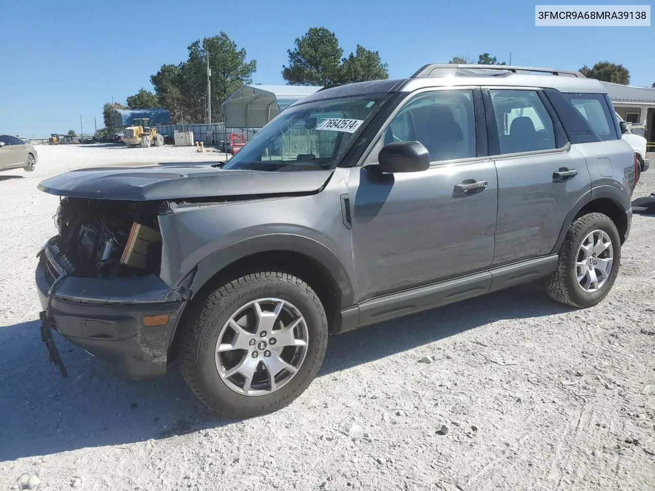 2021 Ford Bronco Sport VIN: 3FMCR9A68MRA39138 Lot: 76542514