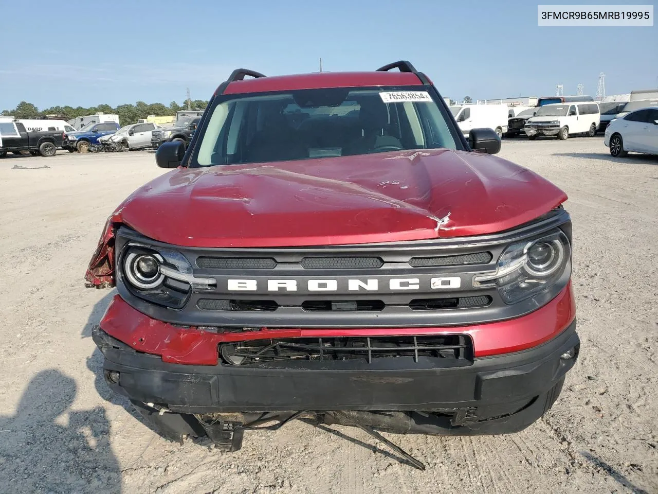 2021 Ford Bronco Sport Big Bend VIN: 3FMCR9B65MRB19995 Lot: 76563854