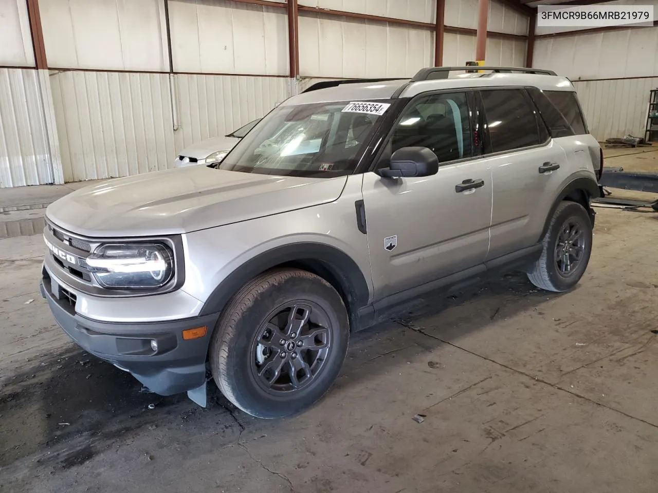 3FMCR9B66MRB21979 2021 Ford Bronco Sport Big Bend