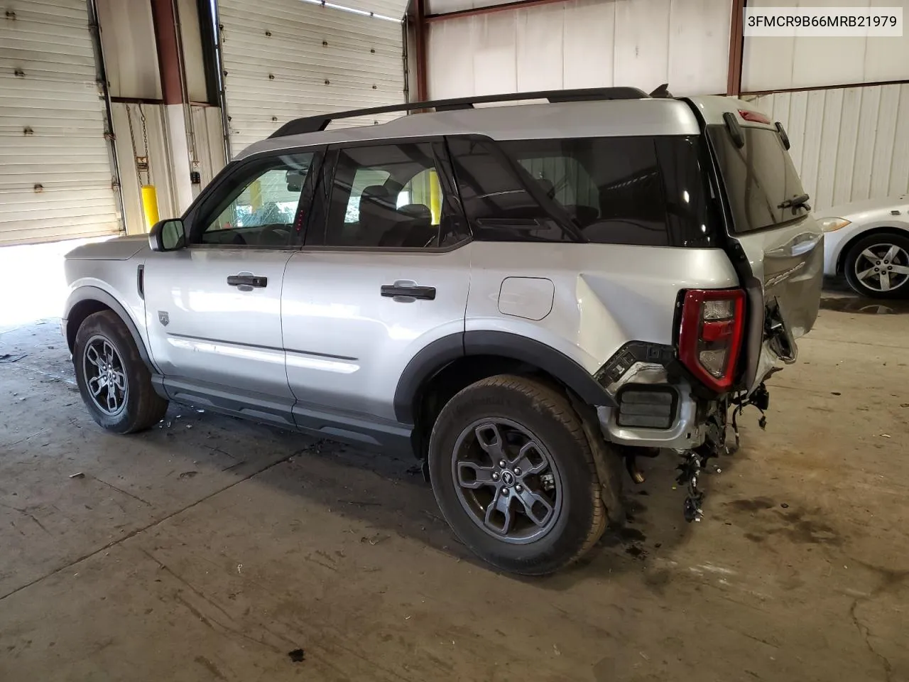 2021 Ford Bronco Sport Big Bend VIN: 3FMCR9B66MRB21979 Lot: 76656354