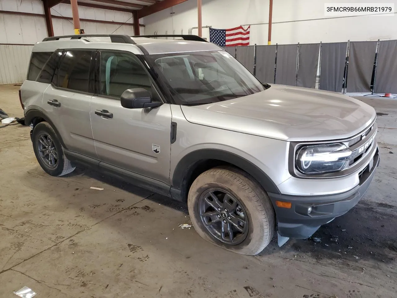 2021 Ford Bronco Sport Big Bend VIN: 3FMCR9B66MRB21979 Lot: 76656354