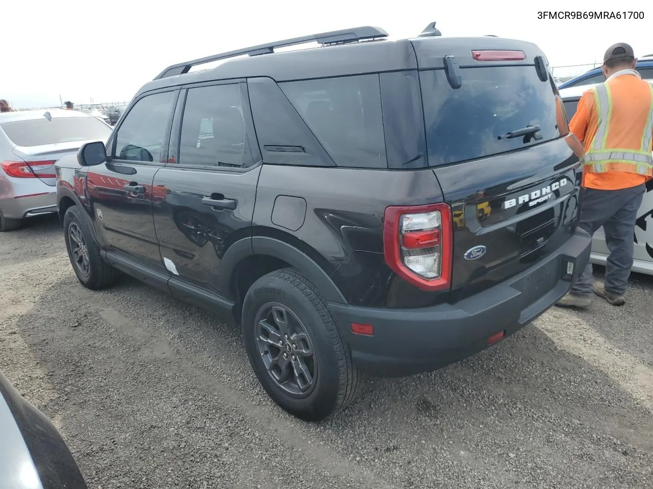 2021 Ford Bronco Sport Big Bend VIN: 3FMCR9B69MRA61700 Lot: 76702564