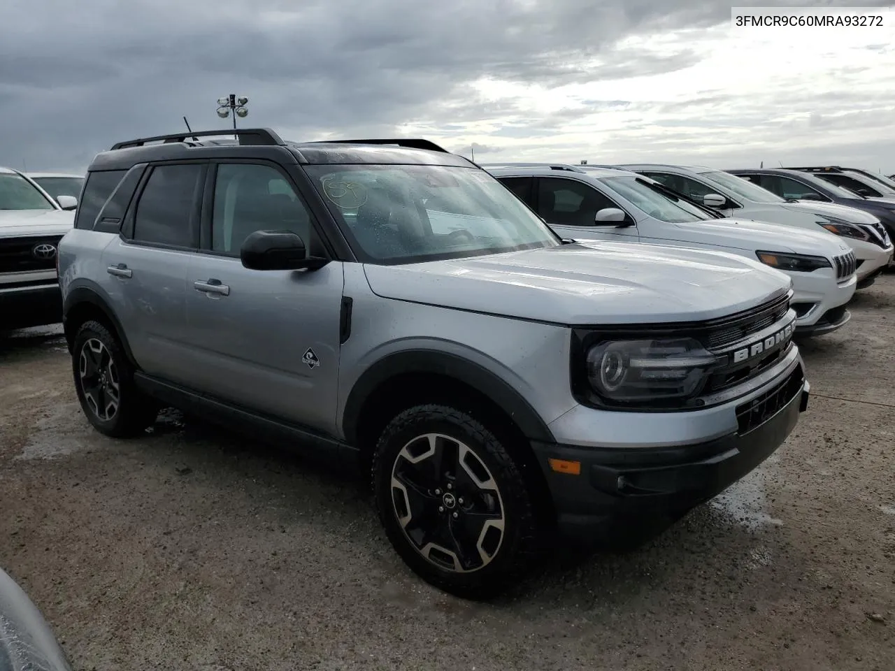 2021 Ford Bronco Sport Outer Banks VIN: 3FMCR9C60MRA93272 Lot: 76710694