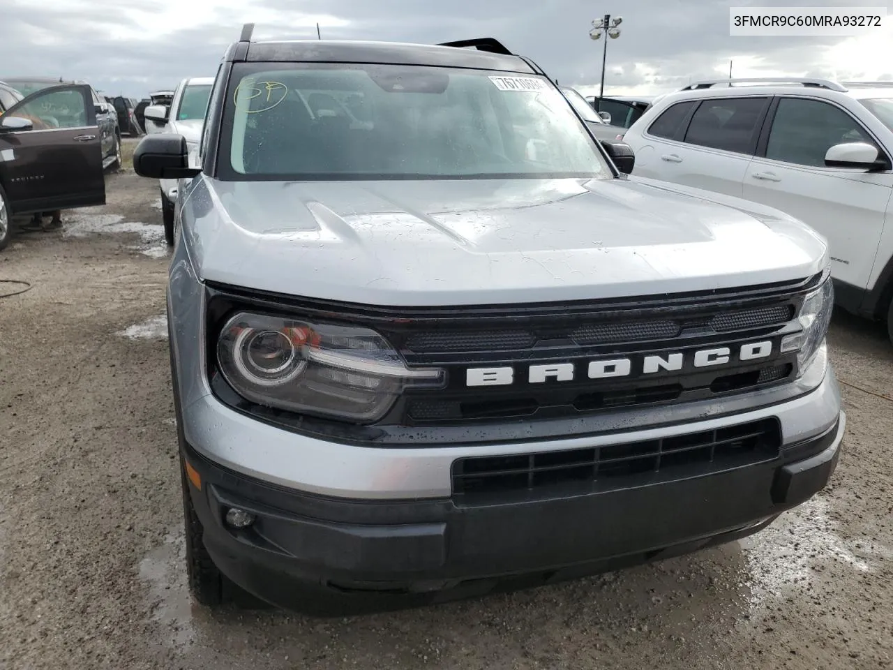 2021 Ford Bronco Sport Outer Banks VIN: 3FMCR9C60MRA93272 Lot: 76710694