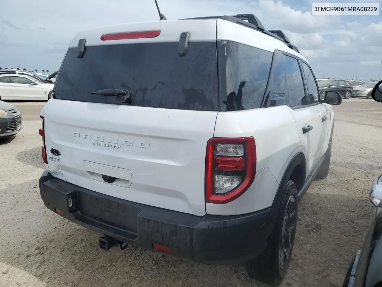 2021 Ford Bronco Sport Big Bend VIN: 3FMCR9B61MRA08229 Lot: 76754664