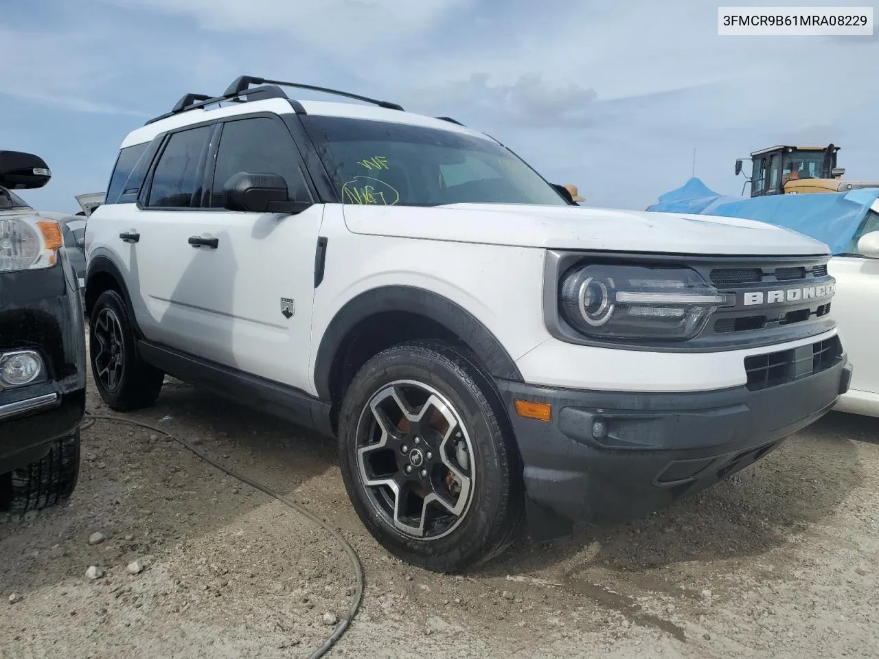 2021 Ford Bronco Sport Big Bend VIN: 3FMCR9B61MRA08229 Lot: 76754664