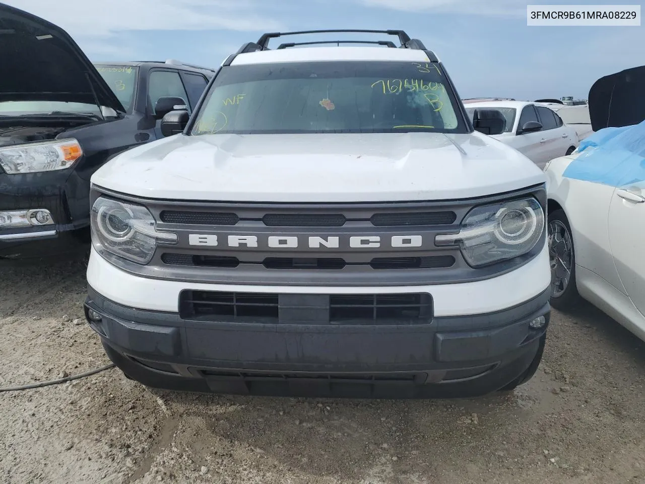 2021 Ford Bronco Sport Big Bend VIN: 3FMCR9B61MRA08229 Lot: 76754664