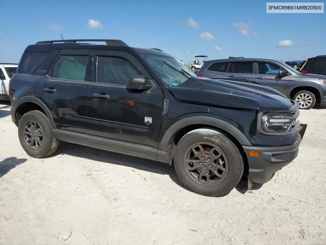 2021 Ford Bronco Sport Big Bend VIN: 3FMCR9B61MRB20500 Lot: 76895764