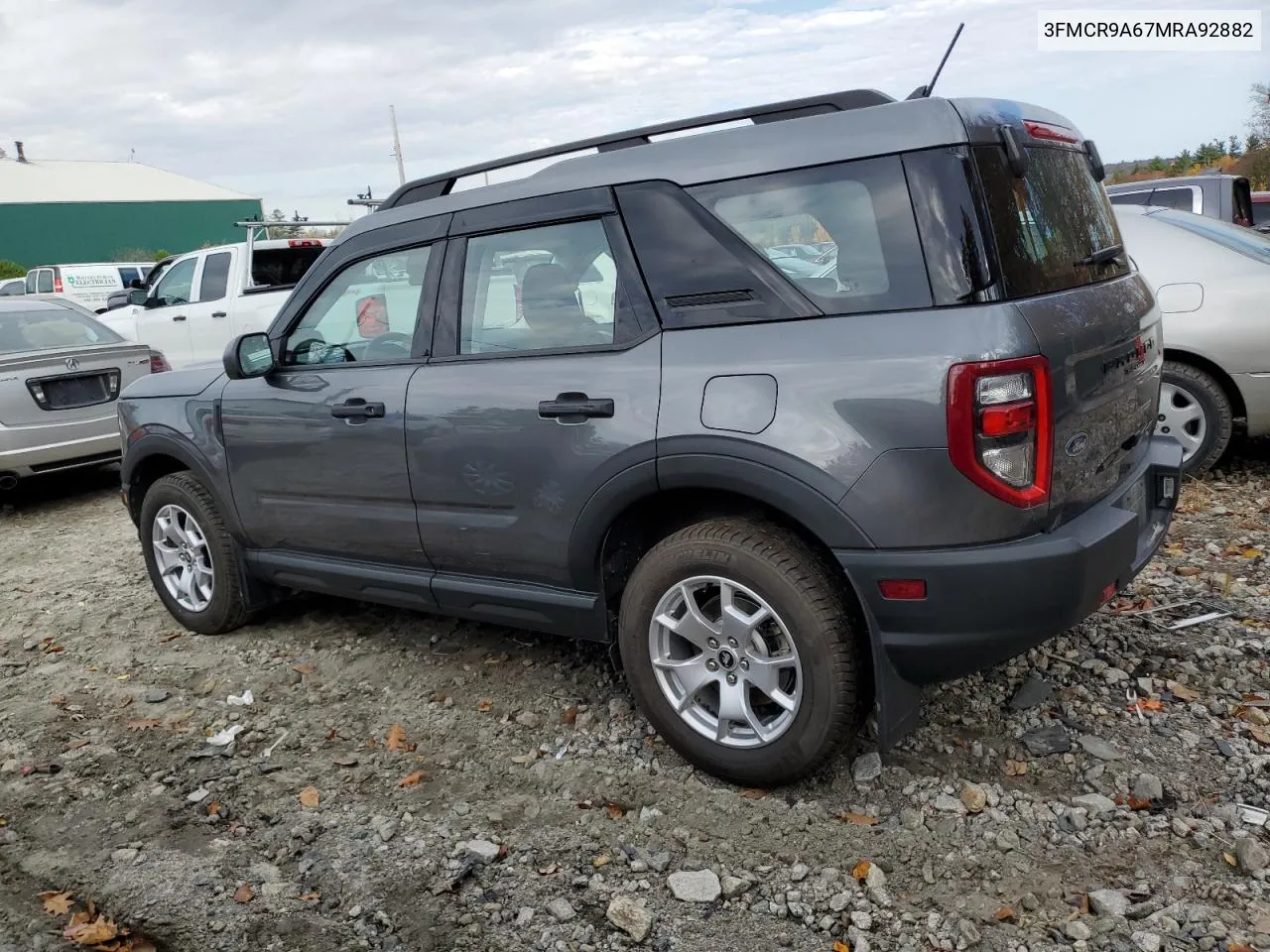 2021 Ford Bronco Sport VIN: 3FMCR9A67MRA92882 Lot: 77066124