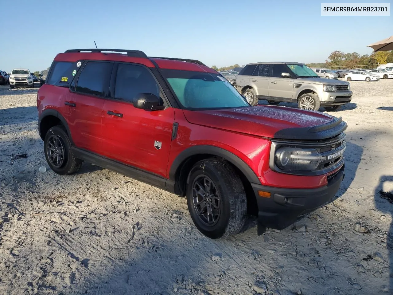 2021 Ford Bronco Sport Big Bend VIN: 3FMCR9B64MRB23701 Lot: 77163924