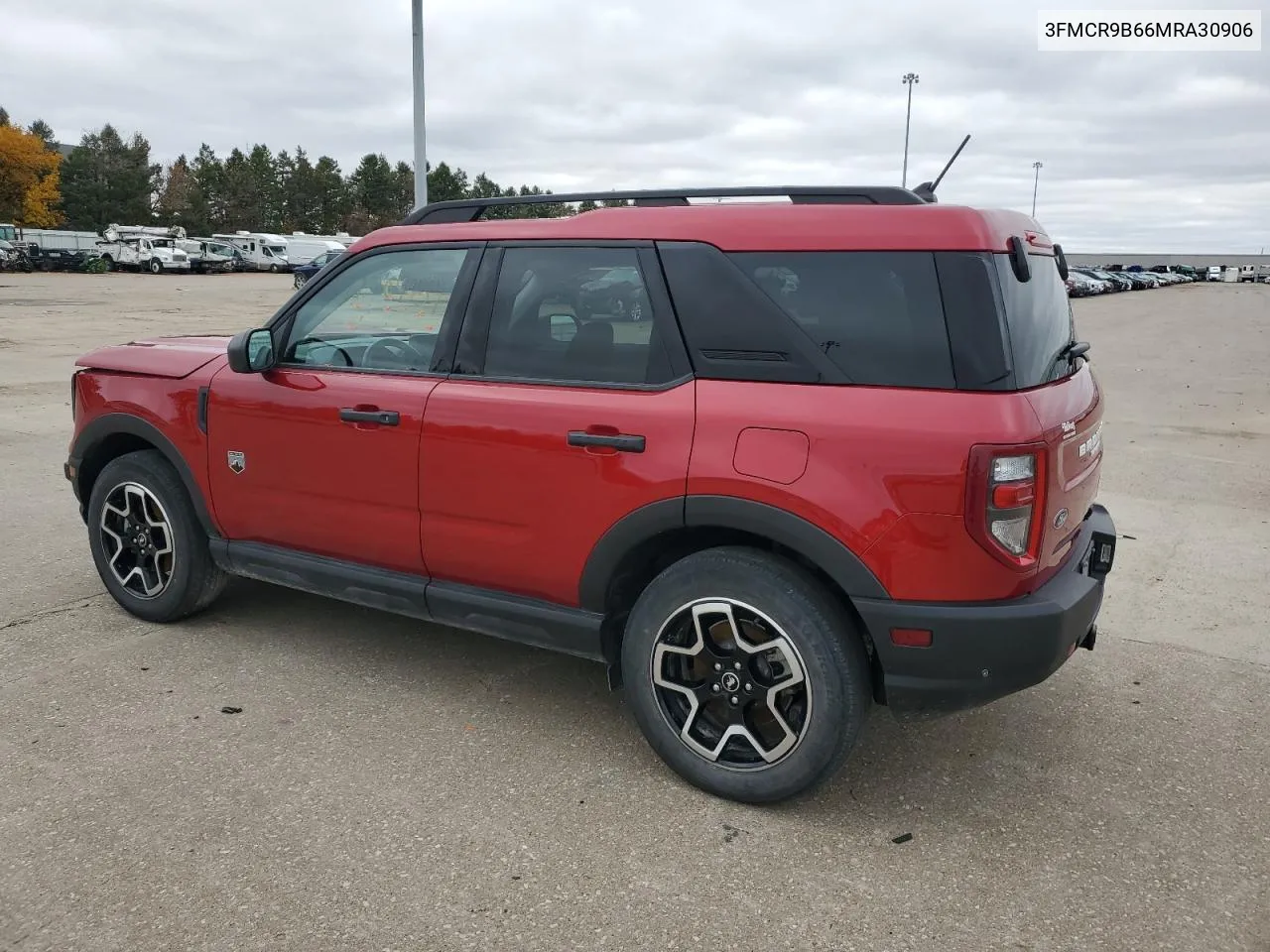 2021 Ford Bronco Sport Big Bend VIN: 3FMCR9B66MRA30906 Lot: 77369754