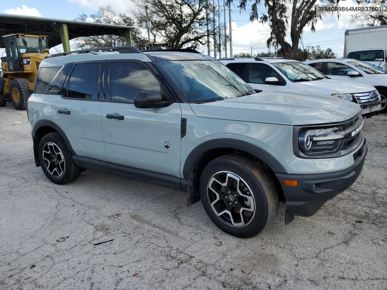 2021 Ford Bronco Sport Big Bend VIN: 3FMCR9B64MRB37601 Lot: 77849984