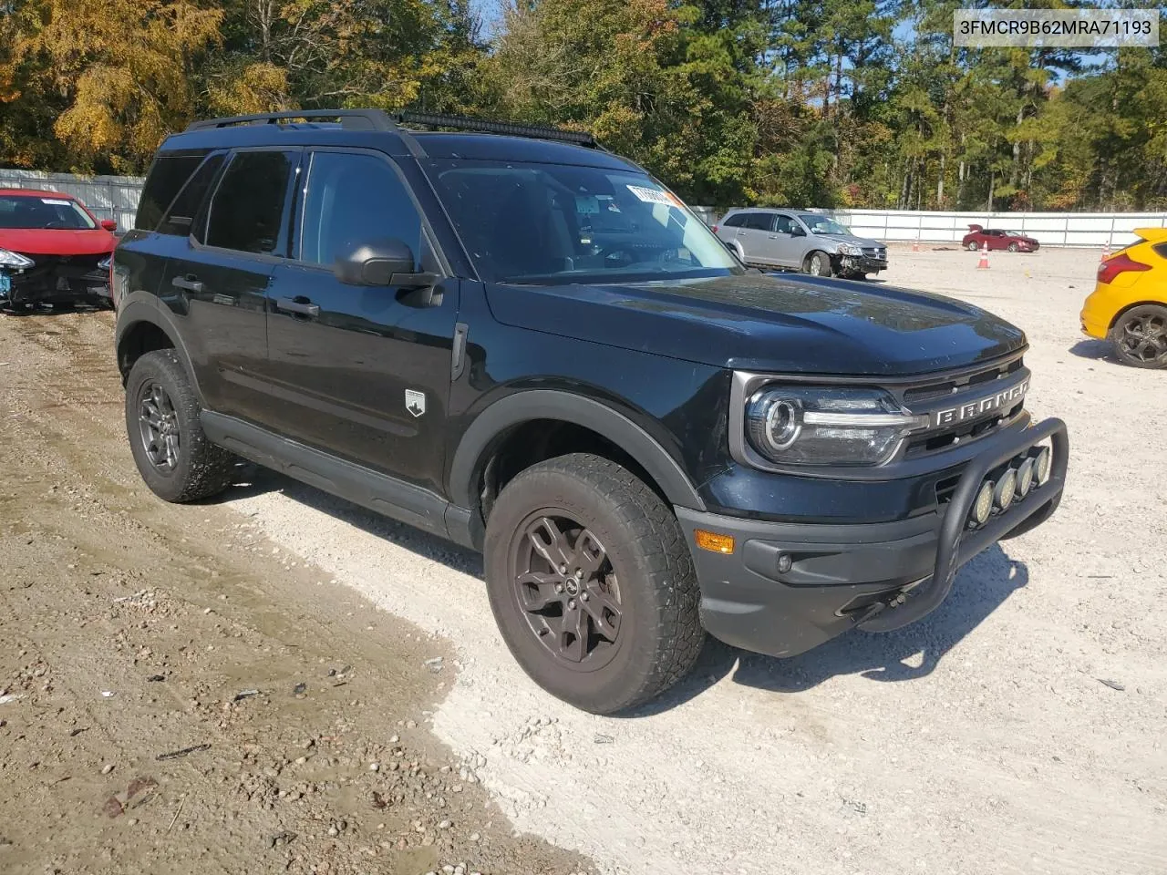 2021 Ford Bronco Sport Big Bend VIN: 3FMCR9B62MRA71193 Lot: 77866014