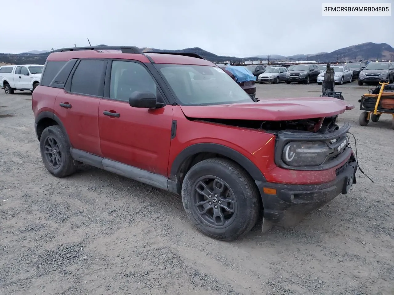 2021 Ford Bronco Sport Big Bend VIN: 3FMCR9B69MRB04805 Lot: 78176104