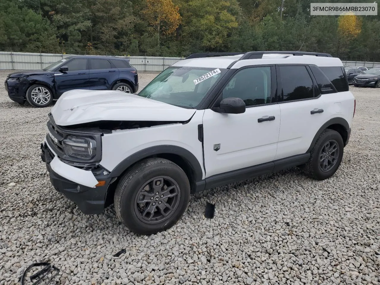 2021 Ford Bronco Sport Big Bend VIN: 3FMCR9B66MRB23070 Lot: 78572174