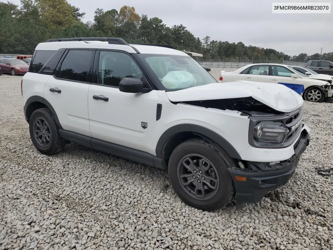 2021 Ford Bronco Sport Big Bend VIN: 3FMCR9B66MRB23070 Lot: 78572174