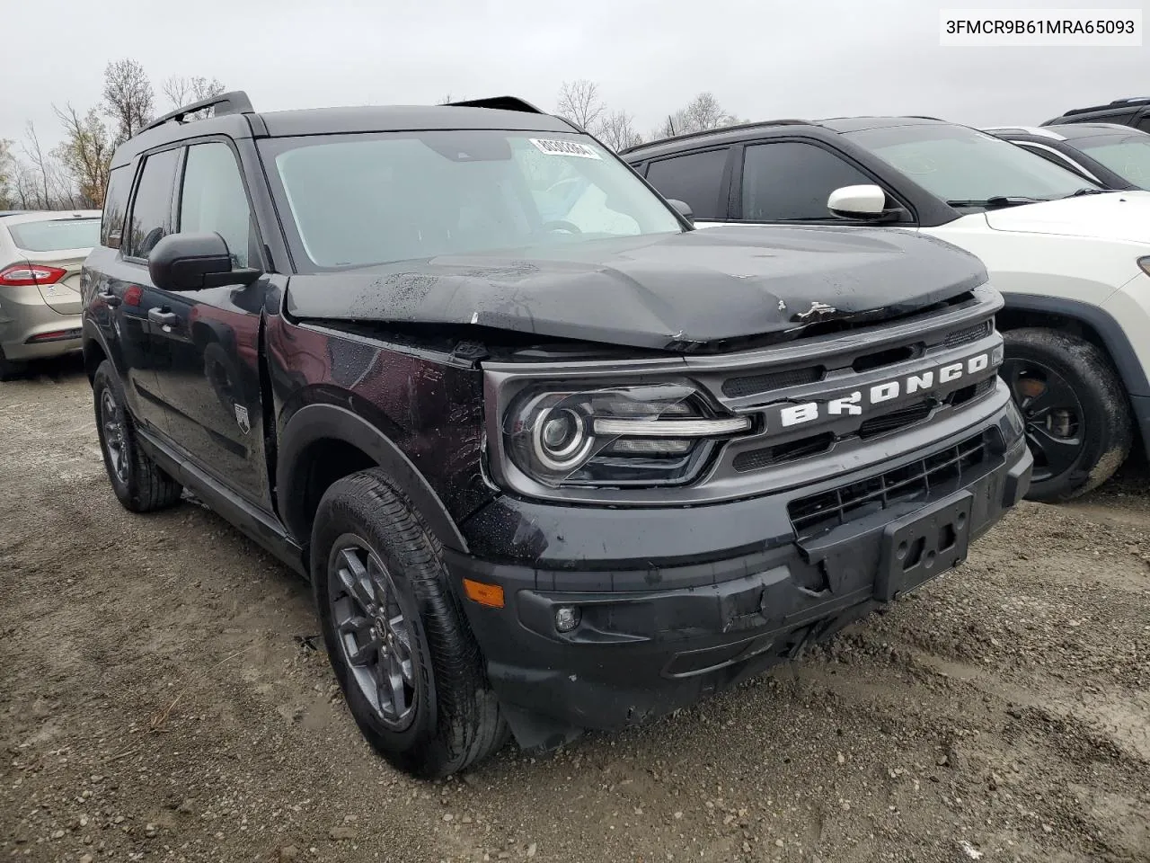 2021 Ford Bronco Sport Big Bend VIN: 3FMCR9B61MRA65093 Lot: 80302864