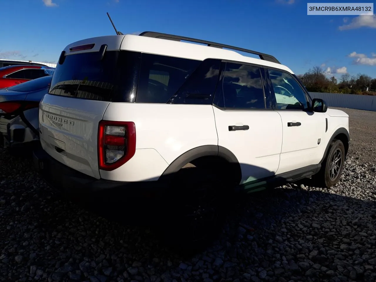 2021 Ford Bronco Sport Big Bend VIN: 3FMCR9B6XMRA48132 Lot: 81002754