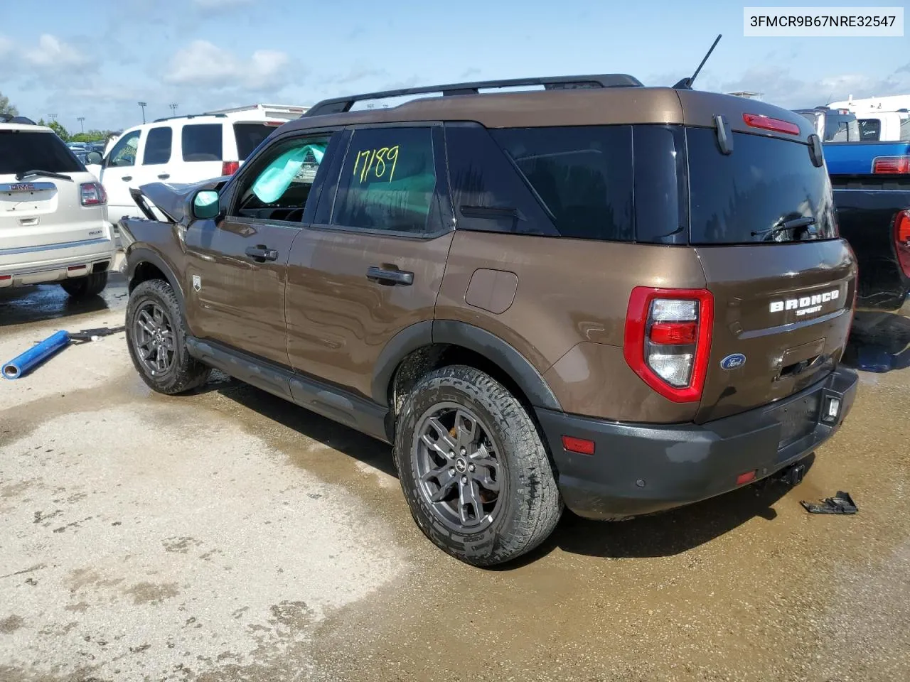 3FMCR9B67NRE32547 2022 Ford Bronco Sport Big Bend