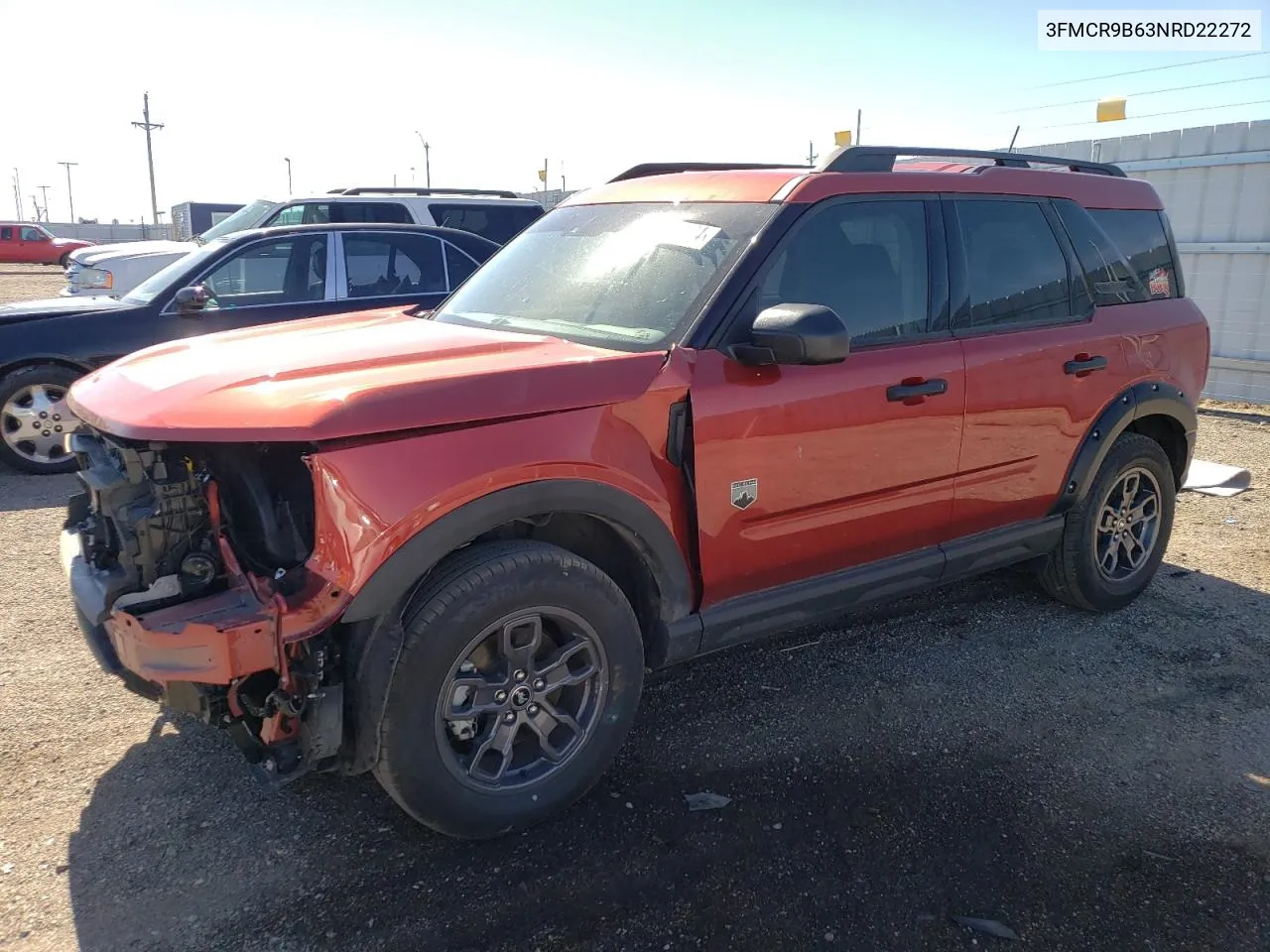 2022 Ford Bronco Sport Big Bend VIN: 3FMCR9B63NRD22272 Lot: 57947224